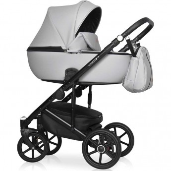 Коляска 3 в 1 RIKO BASIC OZON 05 светло-серый